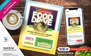 Food Drive Flyer Design