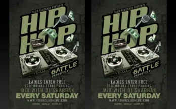 Hip Hop Battle Flyer