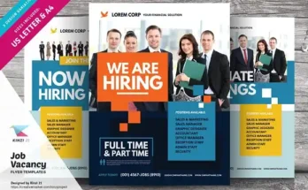 Job Vacancy Flyer Design