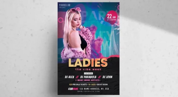 Ladies Weekend Party Flyer