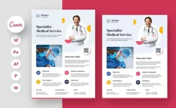 Medical Services Flyer PSD