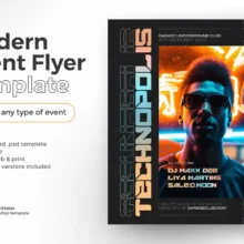 Modern Music Event Flyer