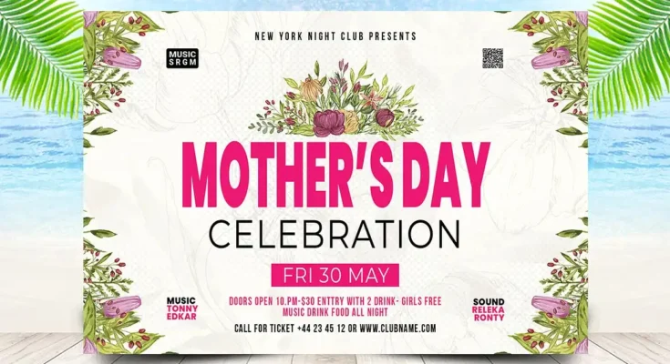 Mothers Day PSD Flyer