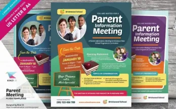 Parent Meeting Flyer Design