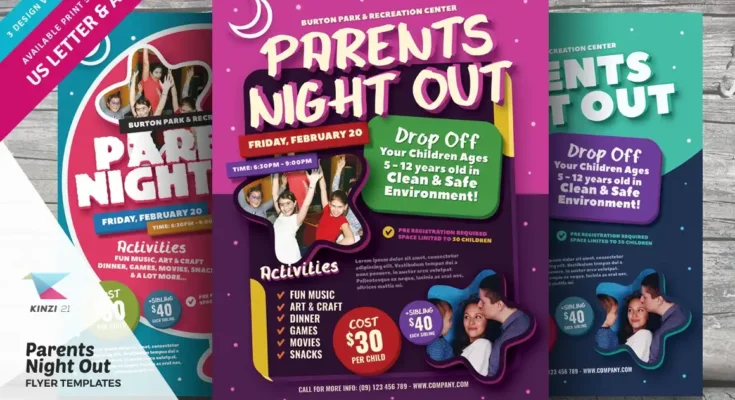 Parents Night Flyer Design