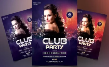 Party DJ PSD Flyer