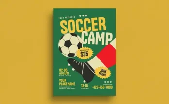 Soccer Camp Event Flyer