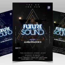 Sound Futuristic Flyer