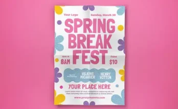 Spring Break Fest Flyer