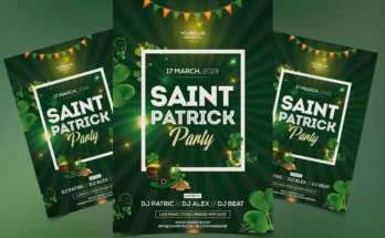 St Patricks Event Flyer