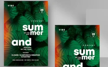 Summer Day Festival Flyer