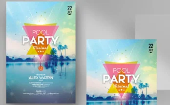 Summer Party PSD Flyer