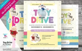 Toy Drive Flyer PSD