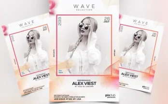 Wave Premium Flyer PSD