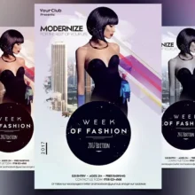 Week Fashion Flyer PSD