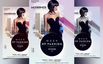 Week Fashion Flyer PSD