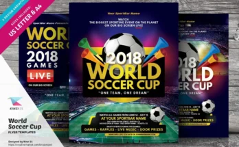 World Soccer Cup Flyer
