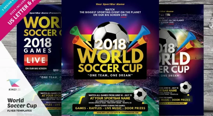 World Soccer Cup Flyer