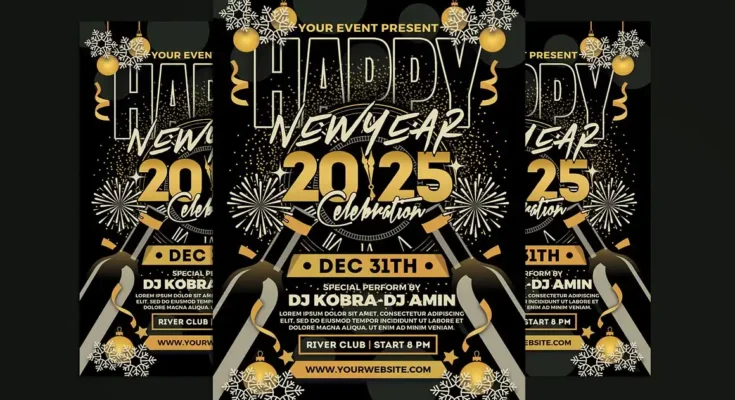 New Year Party Flyer