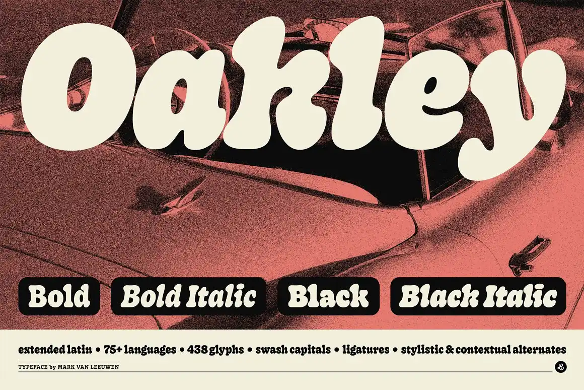 Oakley Typeface Font