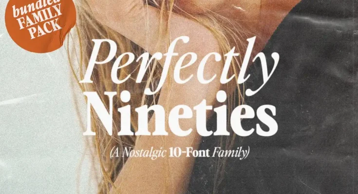 Perfectly Nineties Font Family