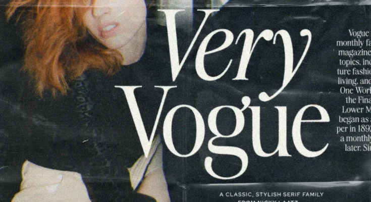 Very Vogue Serif Font Family