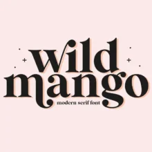 Mango Modern Serif Font