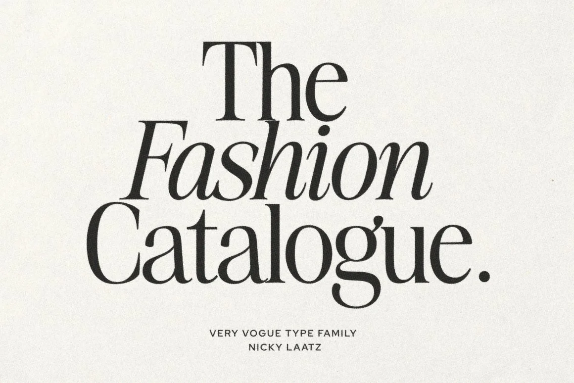 Very Vogue Serif Font Family