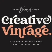 Creative Vintage Font Duo