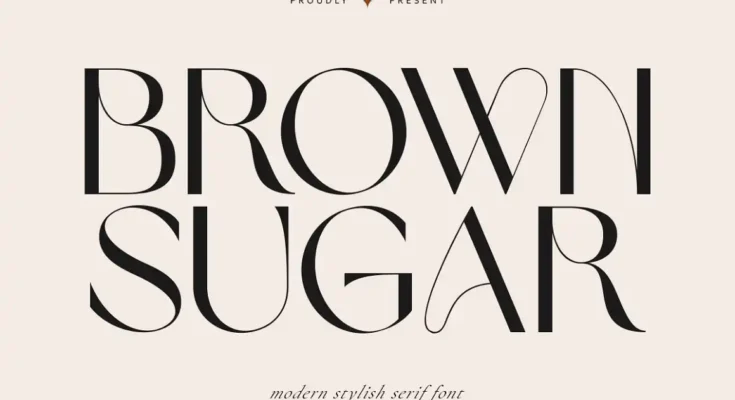 Brown Sugar Modern Font