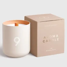 Candle Glass Package Mockup Set