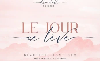 Le Jour Script Font