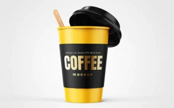 Take Away Coffee Cup Mockup