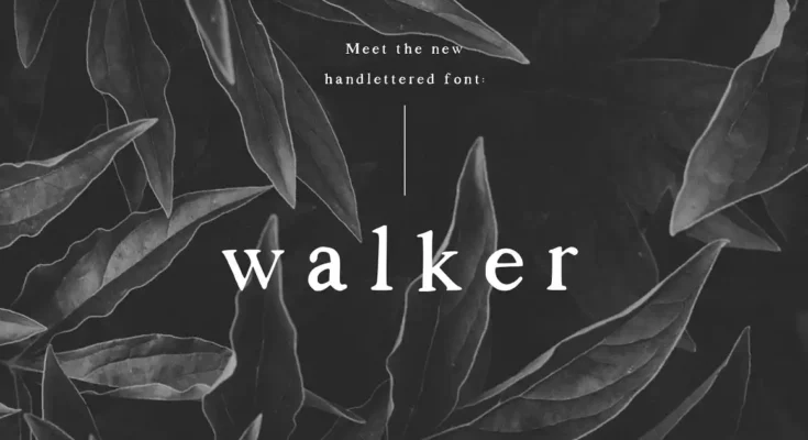 Walker Font Free