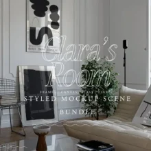 CLARAS ROOM Frame Mockup