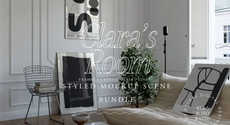 CLARAS ROOM Frame Mockup