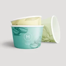 Ice Cream Paper Cup Mockup