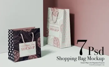 Shopping Bag Mockup