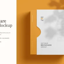 Software Box Mockup Set