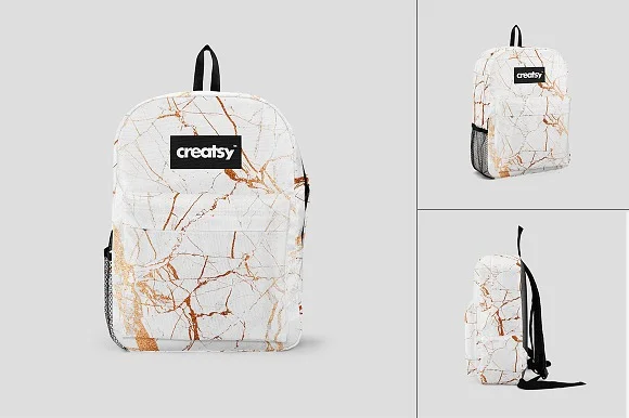 2 Backpack Mockup PSD