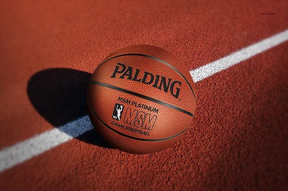 2 Basketball Mockup PSD