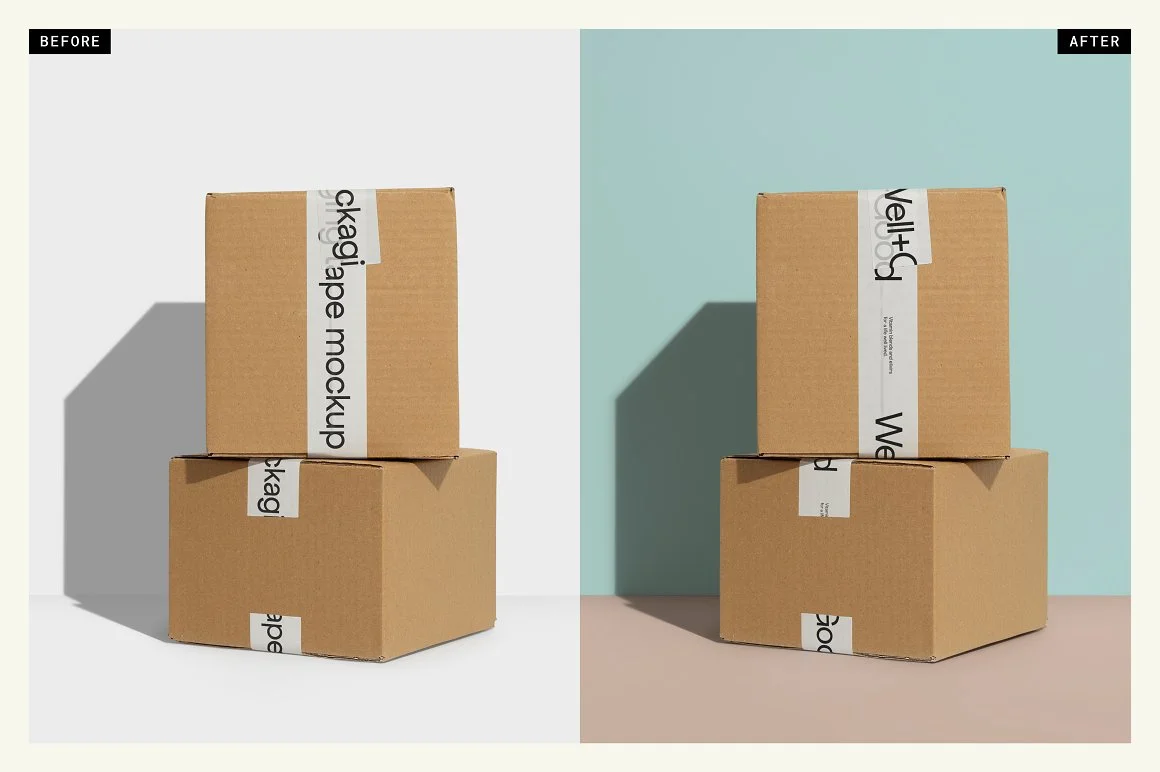 Packaging Tape Mockup