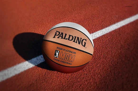 3 Basketball Mockup PSD