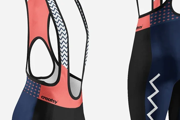 3 Cycling Shorts Mockup PSD