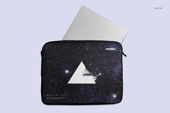 3 Laptop Sleeve Mockup PSD