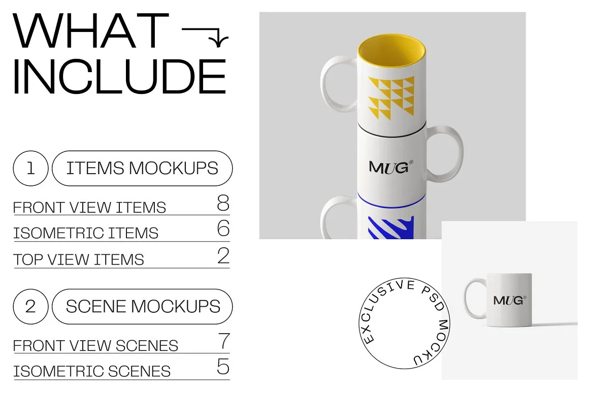 Mug mockups creator