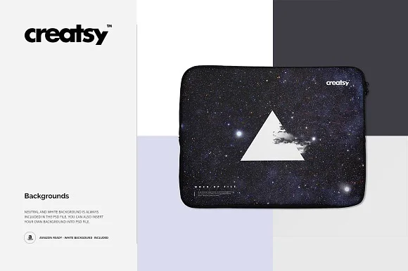 4 Laptop Sleeve Mockup PSD