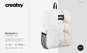 Backpack Mockup PSD