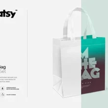 Canvas Bag Mockup PSD