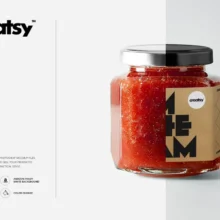 Jam Jar Mockups